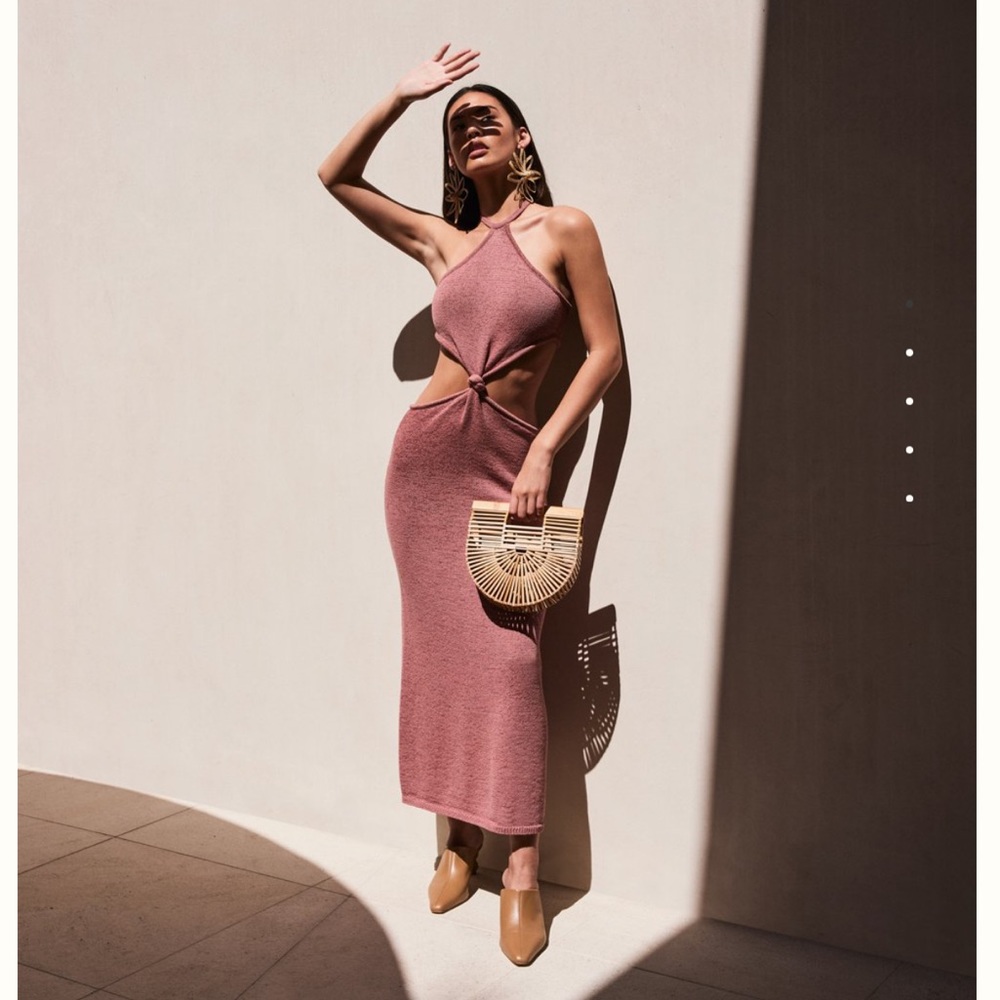 Cult Gaia Cameron Knit Dress in Jaipur